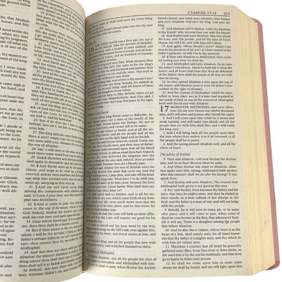 Holy Bible King James Version KJV Pink Faux Leather Zondervan 2002 - Picture 7 of 10